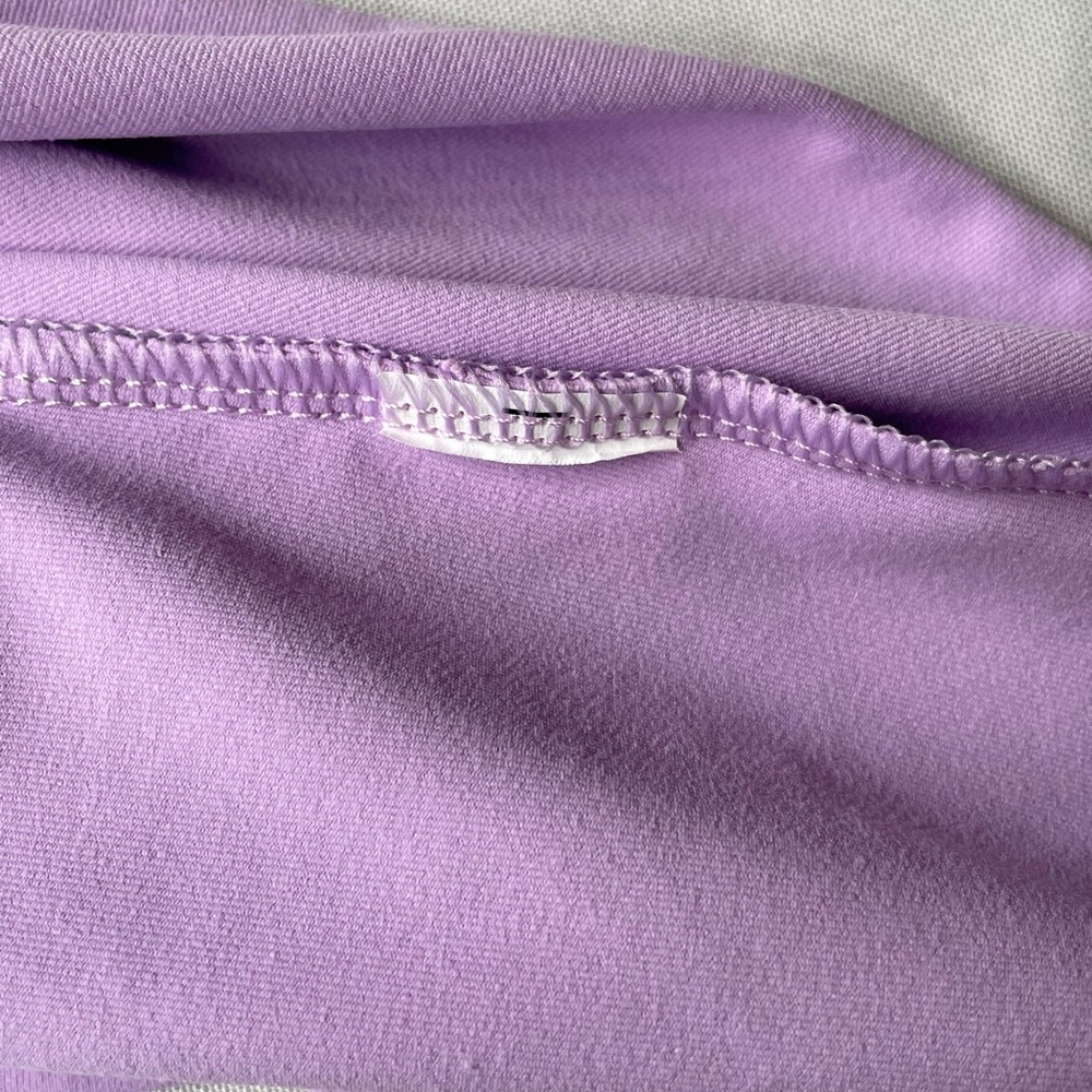 Fabletics Ashlyn Ruffle Tank, Lavender, Medium? - Picture 6 of 10